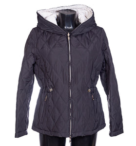 Giacca traputata da donna con taglie forti reversibile 16511