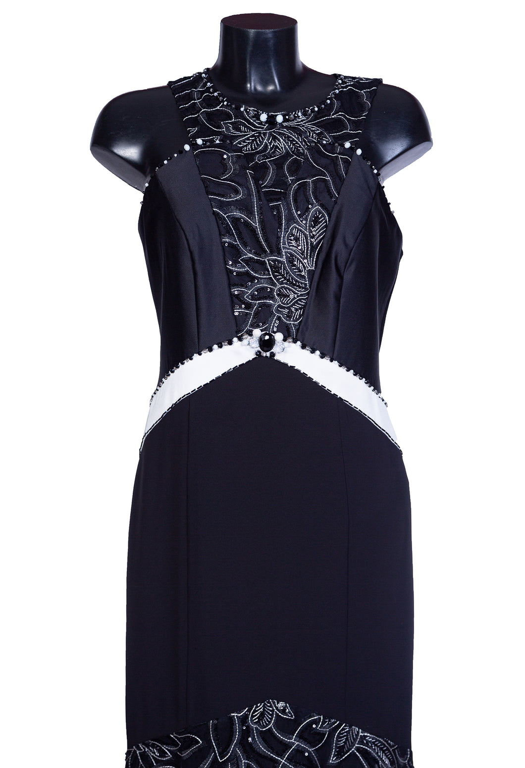 Vestito da donna elegante con taglie forti P1F