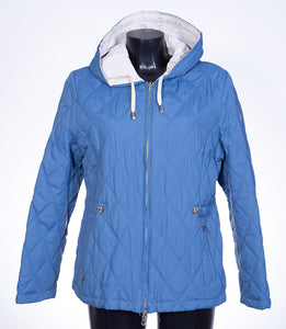 Giacca traputata da donna con taglie forti reversibile 16511