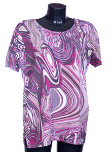 Maglia estiva elegante da donna con vestibilità comoda QZ8058