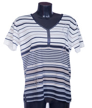 Carica l&#39;immagine nel visualizzatore di Gallery, Maglia elegante estiva da donna con vestibilità comoda QZ826
