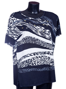 Maglia estiva da donna con taglie comode DRR