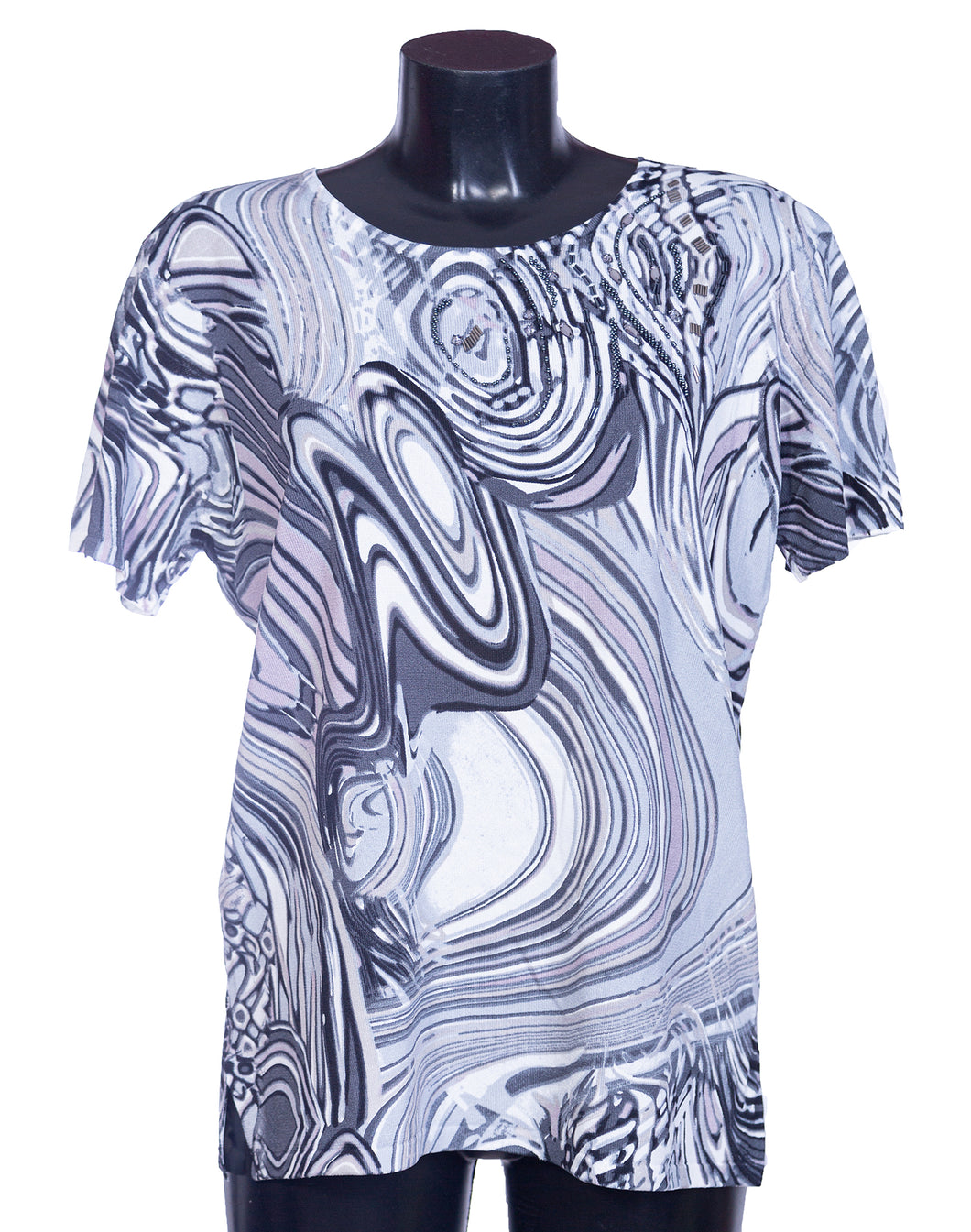 Maglia estiva elegante da donna con vestibilità comoda QZ8058