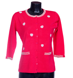 Cardigan  da donna con vestibilità comoda 0071