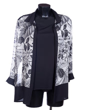 Carica l&#39;immagine nel visualizzatore di Gallery, Twinset elegante da donna con collana abbinata e con taglie forti GFX
