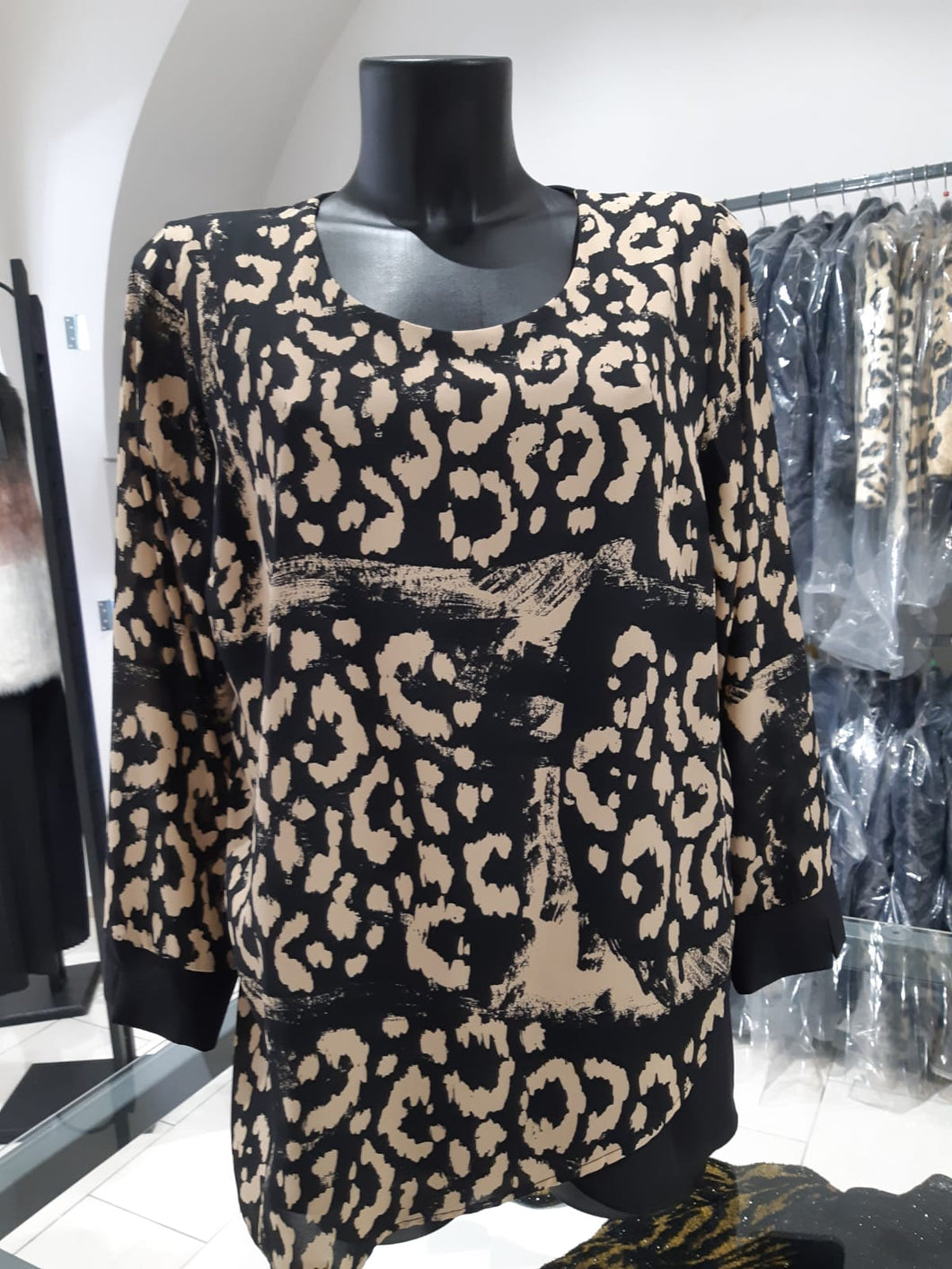 Maglia Elegante Primaverile Da Donna Con Taglie Forti Vestibilità Comoda