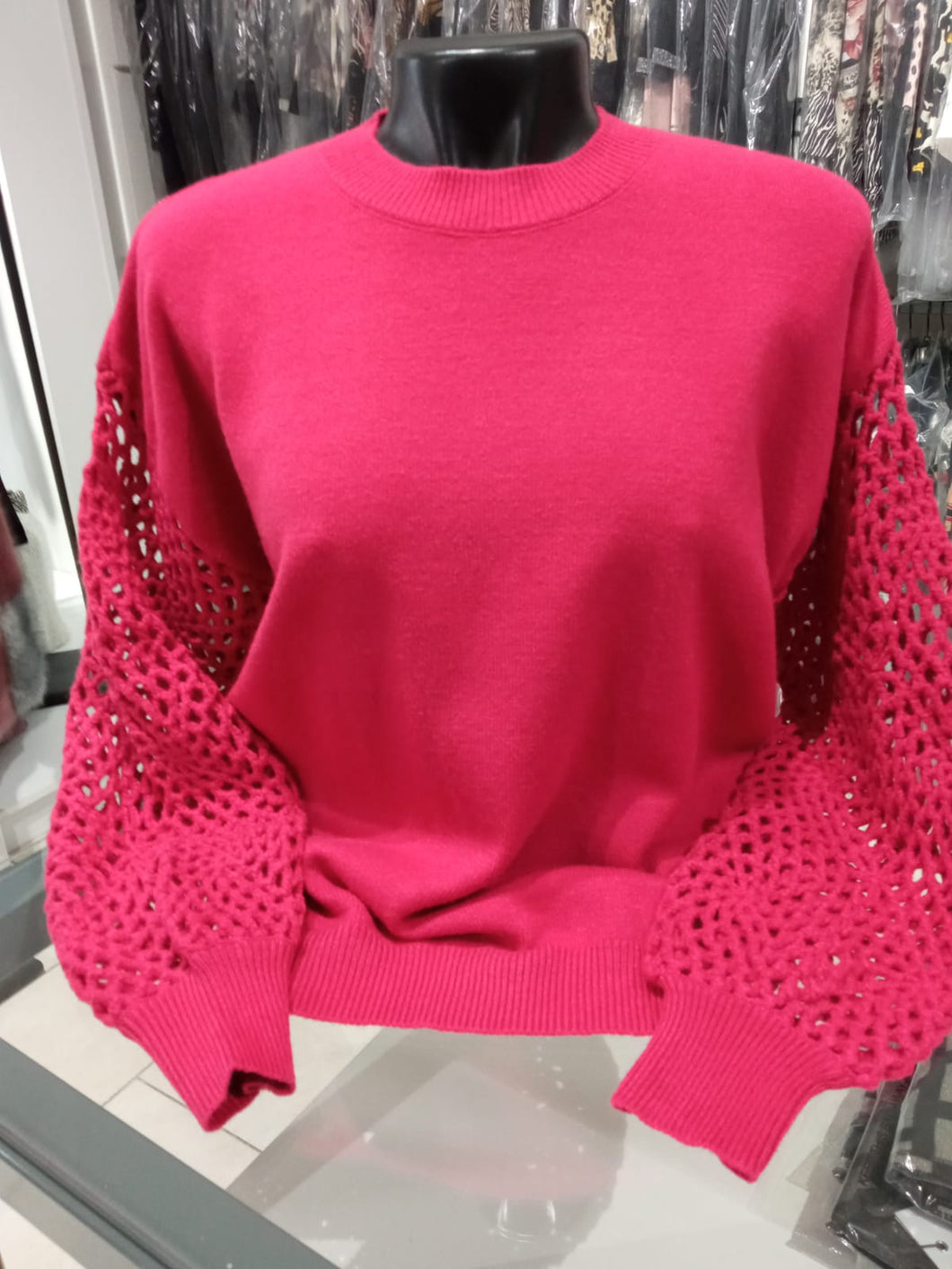 Maglione in lana taglia unica