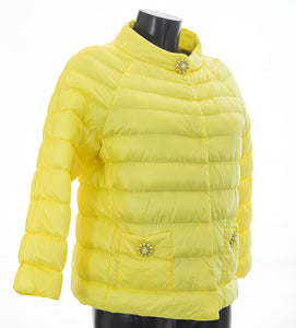 Giacca trapuntata da donna primaverile con taglie forti 16401
