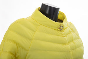 Giacca trapuntata da donna primaverile con taglie forti 16401