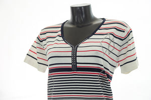 Maglia elegante estiva da donna con vestibilità comoda QZ826