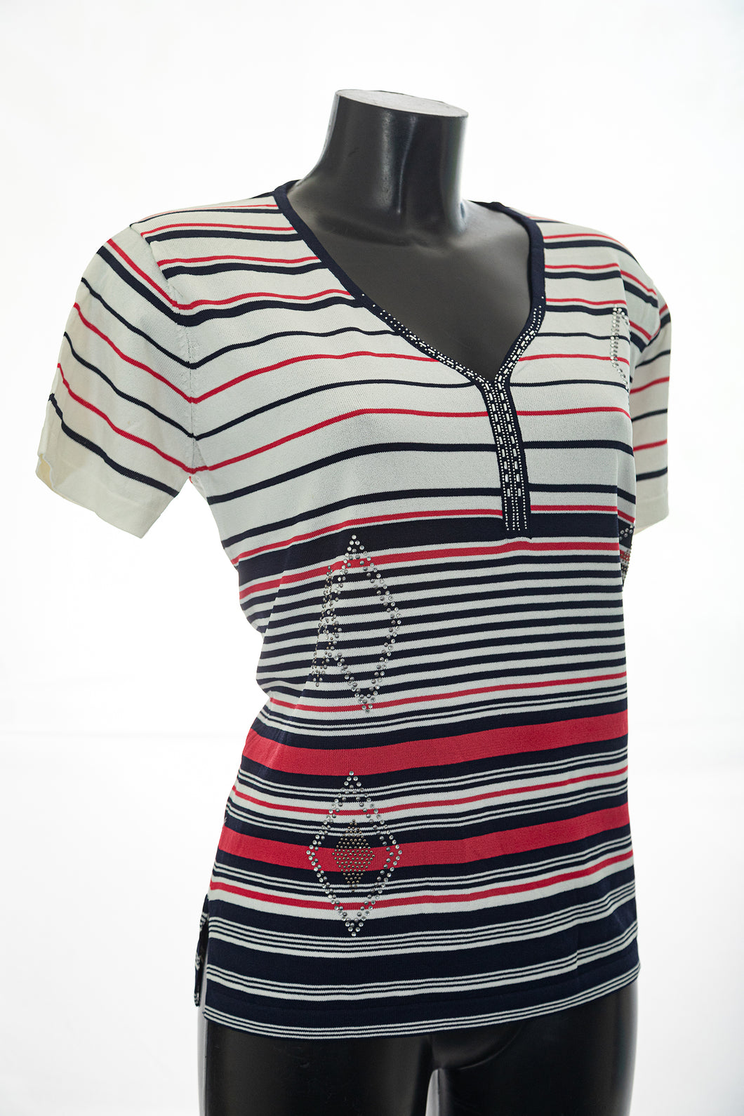 Maglia elegante estiva da donna con vestibilità comoda QZ826