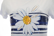 Carica l&#39;immagine nel visualizzatore di Gallery, Maglia estiva da donna con vestibilità comoda 1142652
