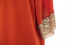 Carica l&#39;immagine nel visualizzatore di Gallery, Maglia elegante estiva da donna con scollo a punta paillettes e vestibilità comoda A/19MU00
