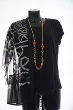 Carica l&#39;immagine nel visualizzatore di Gallery, Twin Set elegante da donna con collana abbinata e con taglie forti M324B
