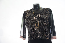 Carica l&#39;immagine nel visualizzatore di Gallery, Maglia elegante da donna  con collana abbinata 614
