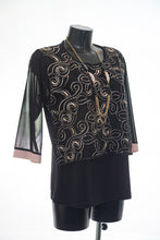 Carica l&#39;immagine nel visualizzatore di Gallery, Maglia elegante da donna  con collana abbinata 614
