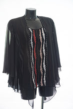 Carica l&#39;immagine nel visualizzatore di Gallery, Twin set da donna elegante con taglie conformate BIRMANIA
