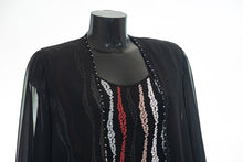 Carica l&#39;immagine nel visualizzatore di Gallery, Twin set da donna elegante con taglie conformate BIRMANIA

