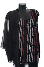 Carica l&#39;immagine nel visualizzatore di Gallery, Twin set da donna elegante con taglie conformate BIRMANIA
