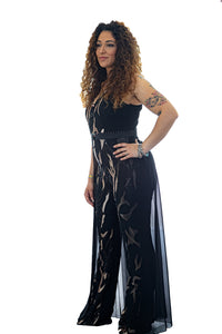 Tutone elegante da donna con taglie forti PFTU202