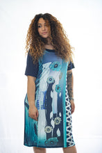Carica l&#39;immagine nel visualizzatore di Gallery, Vestito elegante da donna con taglie forti NORA

