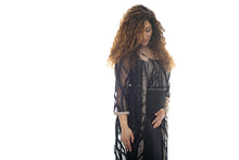 Carica l&#39;immagine nel visualizzatore di Gallery, Vestito elegante da donna con giacca lunga con taglie forti PFAS
