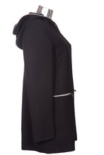 Carica l&#39;immagine nel visualizzatore di Gallery, Cappotto da donna in tessuto NEVADA con cappuccio e con taglie forti LM081
