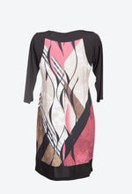 Carica l&#39;immagine nel visualizzatore di Gallery, Vestito elegante da donna con maniche lunghe e con taglie forti BARBARAVES
